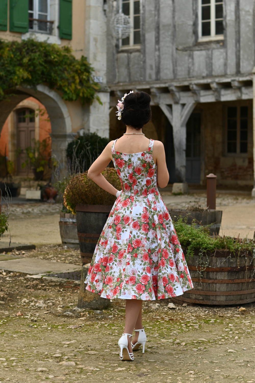 Rosewood Romance Swing Dress